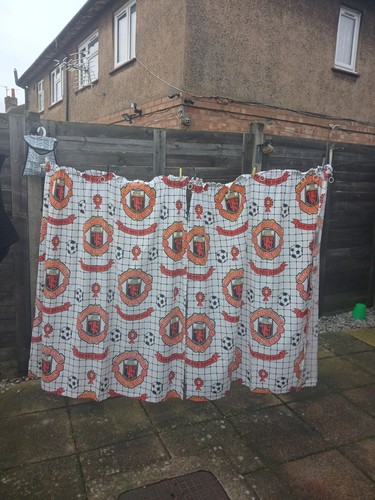 Manchester united curtains - manchester,