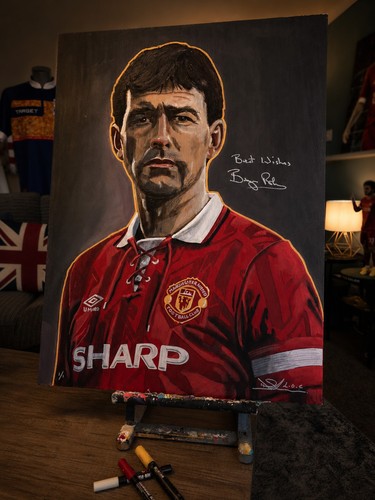 Bryan robson man - bryan, utd
