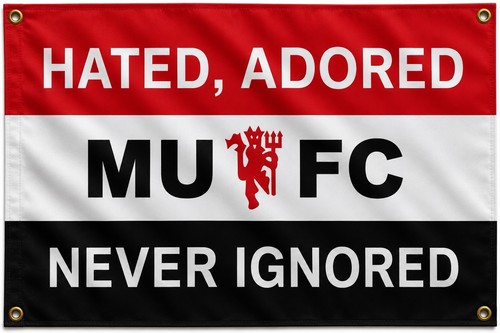 Man utd flag 3x2 - utd, hated