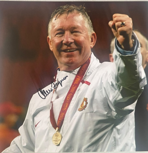 Sir alex ferguson hand - alex, signed