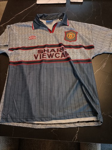 Man utd 1995 grey away - man,