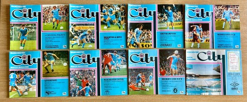 Man city 1979 - man, programmes