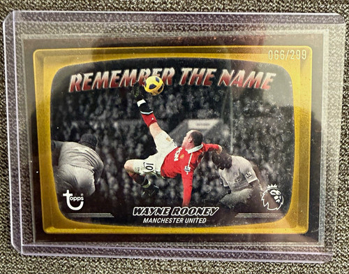 Topps 2026 wayne rooney man - topps,