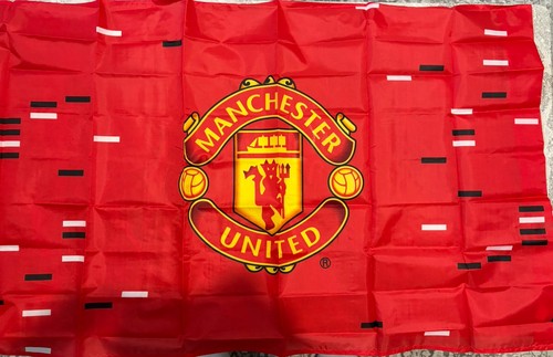 Man utd gift set flag - gift,