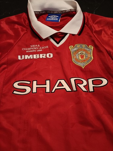 Man utd 1999 home shirt - man,