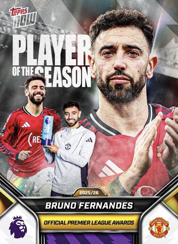 Topps now bruno fernandes - now,