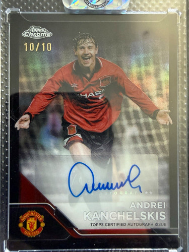 Topps chrome deluxe - man, utd