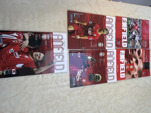 Liverpool match programmes - match,