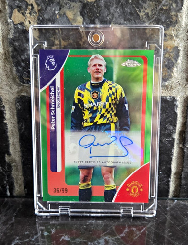 Topps chrome peter - peter, schmeichel