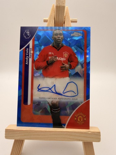 Andy cole auto topps - andy,